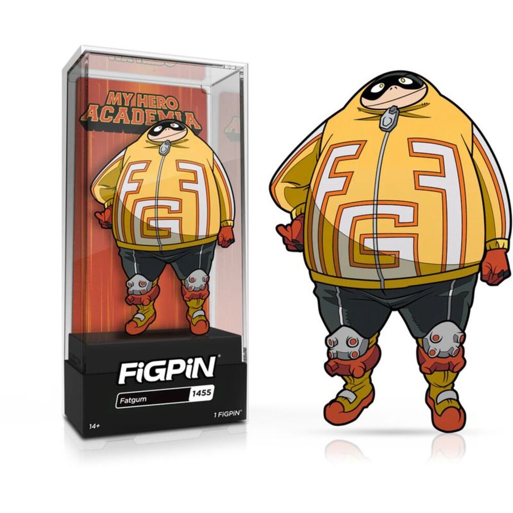 FiGPiN - My Hero Academia: Season 3-6 - Fatgum Enamel Pin (1455) (MHA)